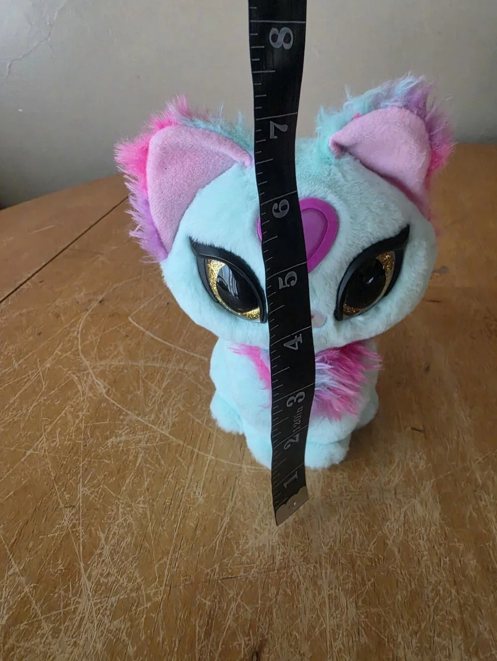 My Fuzzy Friends Magic Whispers Sky Plush Cat